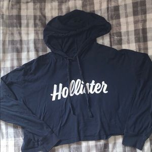 Cropped Hollister long sleeve